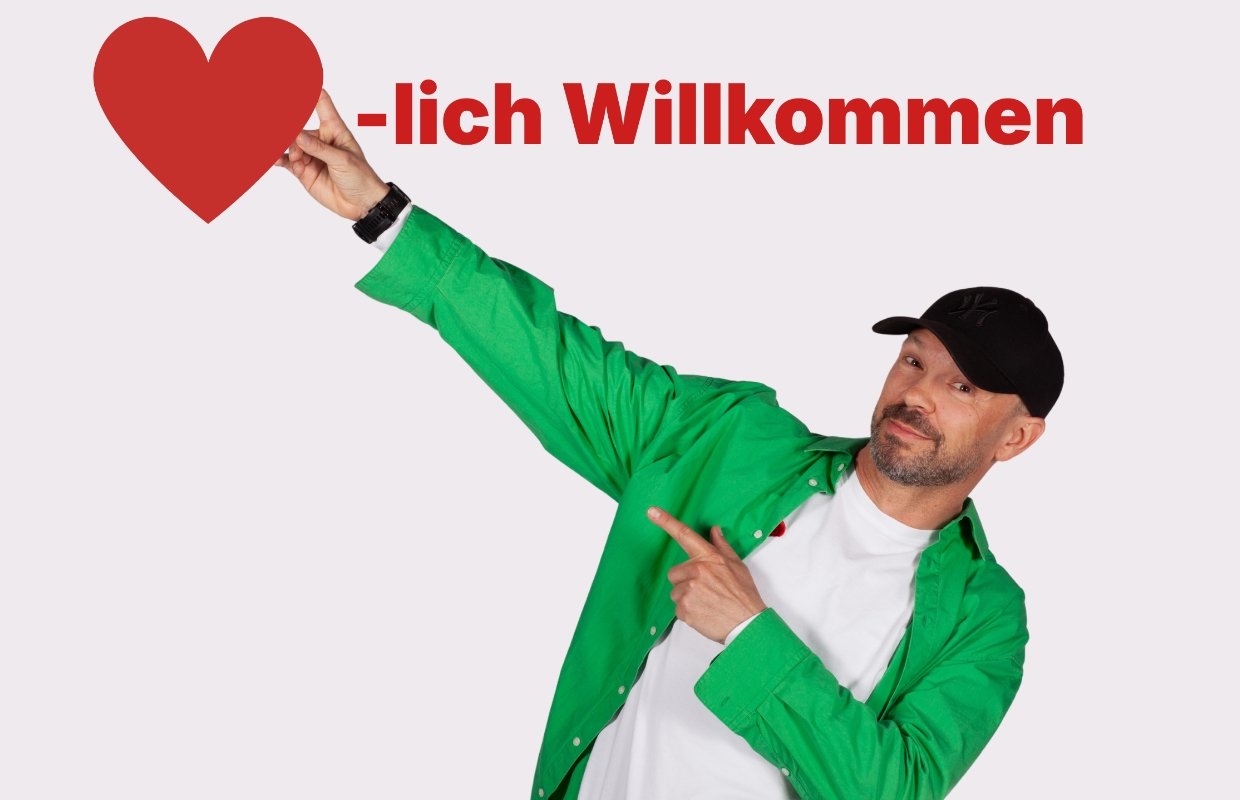 Dekoratives Bild zum Thema Ankommen statt ins kalte Wasser springen.