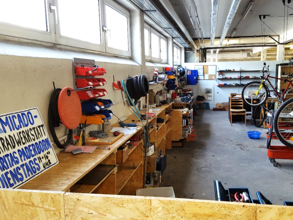 Dekoratives Bild zum Artikel MiCado-Radwerkstatt sucht dringend neues Zuhause in Paderborn