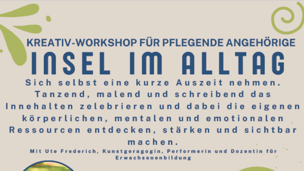 Dekoratives Bild zum Artikel Kreativ-Workshop für pflegende Angehörige